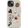 Burga Tough Back Cover hoesje met MagSafe voor Apple iPhone 15 - Oat Milk Please 0