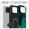 Burga Tough Back Cover hoesje met MagSafe voor Apple iPhone Air - Emerald Pool 1