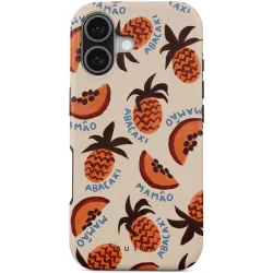 Burga Tough Back Cover hoesje met MagSafe voor Apple iPhone 17 - Abacaxi