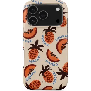 Burga Tough Back Cover hoesje met MagSafe voor Apple iPhone 17 Pro - Abacaxi