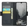 CASEME Litchi Texture Book Wallet Case hoesje voor Xiaomi Redmi 14C / Xiaomi Poco C75 - Zwart 6