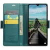 CASEME Litchi Texture Book Wallet Case hoesje voor Xiaomi Redmi 14C / Xiaomi Poco C75 - Groen 6