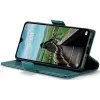 CASEME Litchi Texture Book Wallet Case hoesje voor Xiaomi Redmi 14C / Xiaomi Poco C75 - Groen 7