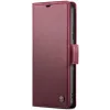CASEME Litchi Texture Book Wallet Case hoesje voor Xiaomi Redmi 14C / Xiaomi Poco C75 - Rood 5