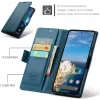 CASEME Litchi Texture Book Wallet Case hoesje voor Google Pixel 9a - Blauw 9