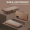 CASEME Litchi Texture Book Wallet Case hoesje voor Samsung Galaxy A36 - Bruin 4