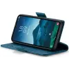 CASEME Litchi Texture Book Wallet Case hoesje voor Samsung Galaxy S25 - Blauw 7