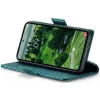 CASEME Litchi Texture Book Wallet Case hoesje voor Samsung Galaxy S25 - Groen 7