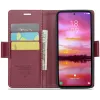 CASEME Litchi Texture Book Wallet Case hoesje voor Samsung Galaxy S25 - Rood 6