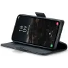 CASEME Litchi Texture Book Wallet Case hoesje voor Samsung Galaxy S25 - Zwart 7