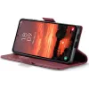 CASEME Litchi Texture Book Wallet Case hoesje voor Samsung Galaxy S25 Plus - Rood 6