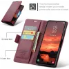 CASEME Litchi Texture Book Wallet Case hoesje voor Samsung Galaxy S25 Plus - Rood 7