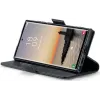 CASEME Litchi Texture Book Wallet Case hoesje voor Samsung Galaxy S25 Ultra - Zwart 7