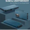 CASEME Litchi Texture Book Wallet Case hoesje voor Oppo Reno13 F 4G/5G / Reno13 FS 5G - Blauw 8