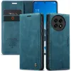 CASEME Retro Texture Book Wallet Case hoesje voor OnePlus 13 - Blauw 5