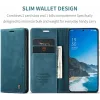 CASEME Retro Texture Book Wallet Case hoesje voor OnePlus 13 - Blauw 8