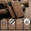 CASEME Retro Texture Book Wallet Case hoesje voor OnePlus 13 - Lichtbruin 7