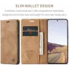CASEME Retro Texture Book Wallet Case hoesje voor OnePlus 13 - Lichtbruin 8