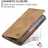 CASEME Retro Texture Book Wallet Case hoesje voor OnePlus 13 - Lichtbruin 12
