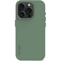 Decoded Silicone Back Cover hoesje met MagSafe voor Apple iPhone 15 Pro Max - Sage Leaf