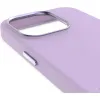 Decoded Silicone Back Cover hoesje met MagSafe voor Apple iPhone 15 Pro Max - Digital Lavender 2