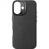 Decoded Echt Leren Back Cover hoesje voor Apple iPhone 16 - Black 2
