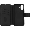 Decoded Echt Leren 2-in-1 Book Wallet Case hoesje voor Apple iPhone 16 - Black 5