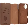 Decoded Echt Leren 2-in-1 Book Wallet Case hoesje voor Apple iPhone 16 - Tan 6