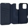 Decoded Echt Leren 2-in-1 Book Wallet Case hoesje voor Apple iPhone 16 Pro - Navy 6