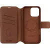 Decoded Echt Leren 2-in-1 Book Wallet Case hoesje voor Apple iPhone 16 Pro Max - Tan 5