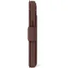Decoded Echt Leren 2-in-1 Book Wallet Case hoesje voor Apple iPhone 17e/16e - Chocolate Brown 5