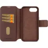 Decoded Echt Leren 2-in-1 Book Wallet Case hoesje voor Apple iPhone 17e/16e - Chocolate Brown 7
