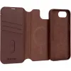 Decoded Echt Leren 2-in-1 Book Wallet Case hoesje voor Apple iPhone 17e/16e - Chocolate Brown 8