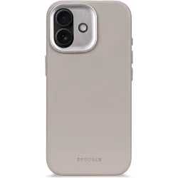 Decoded Echt Leren Back Cover hoesje voor Apple iPhone 17 - Solid Clay