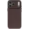 Decoded Echt Leren Back Cover hoesje voor Apple iPhone 17 Pro - Chocolate Brown