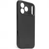 Decoded Echt Leren Back Cover hoesje voor Apple iPhone 17 Pro - Black 2