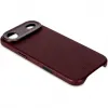 Decoded Echt Leren Back Cover hoesje voor Apple iPhone Air - Dark Ruby 6