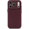 Decoded Echt Leren Back Cover hoesje voor Apple iPhone 17 Pro Max - Dark Ruby