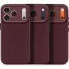 Decoded Echt Leren Back Cover hoesje voor Apple iPhone 17 Pro Max - Dark Ruby 8