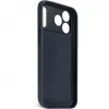 Decoded Echt Leren Back Cover hoesje voor Apple iPhone 17 Pro Max - Navy Shadow 3