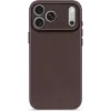 Decoded Echt Leren Back Cover hoesje voor Apple iPhone 17 Pro Max - Chocolate Brown