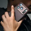 Decoded Echt Leren Back Cover hoesje voor Apple iPhone 17 Pro Max - Chocolate Brown 6