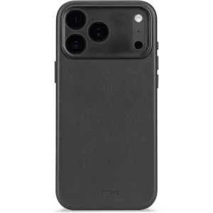 Decoded Echt Leren Back Cover hoesje voor Apple iPhone 17 Pro Max - Black