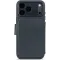 Decoded Echt Leren 2-in-1 Book Wallet Case hoesje voor Apple iPhone 17 Pro Max - Navy Shadow