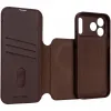 Decoded Echt Leren 2-in-1 Book Wallet Case hoesje voor Apple iPhone 17 Pro - Chocolate Brown 9