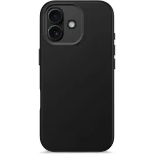Decoded Silicone Back Cover hoesje met MagSafe voor Apple iPhone 17 - Phantom Black