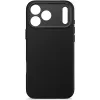 Decoded Silicone Back Cover hoesje met MagSafe voor Apple iPhone 17 Pro Max - Phantom Black 6