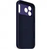 Decoded Silicone Back Cover hoesje met MagSafe voor Apple iPhone 17 Pro Max - True Navy 3