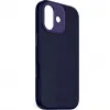 Decoded Silicone Back Cover hoesje met MagSafe voor Apple iPhone 17 - True Navy 1