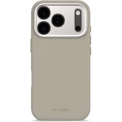 Decoded Silicone Back Cover hoesje met MagSafe voor Apple iPhone 17 Pro - Soft Taupe